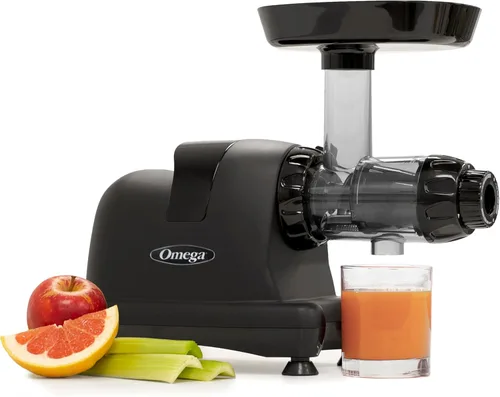 Exprimidor de prensa fría Omega, sistema nutricional todo en uno para jugo de frutas y verduras, mantequilla de nueces, comida para bebés, pasta y