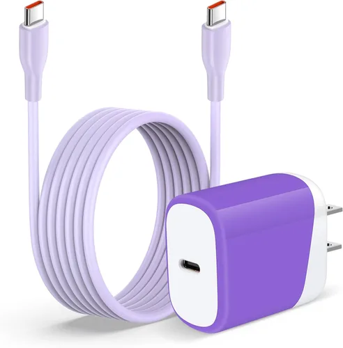 Miniatura 11 de Bloque cargador rápido USB C cable de carga para Samsung Galaxy S25 Edge S25 Ultra S24 FE S23 A17 A16 5G A15 A36 A26 A56 S22 Z Flip 7 Z Fold7, Todo