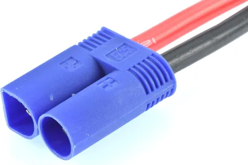 Miniatura 2 de Enchufe de conector EC5 -> Cable adaptador de cable de carga de batería de 0.157 in - Paquete de 2 - Apex RC Products #1410