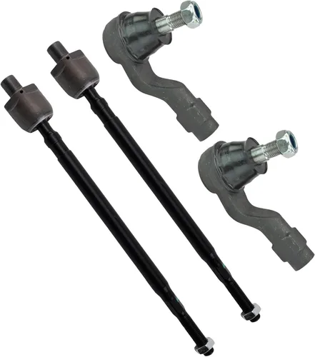 Miniatura 49 de TRQ Juego de barras de acoplamiento delanteras interiores y exteriores de 4 piezas compatible con Jeep Cherokee 1991-2001 y Comanche 91-92