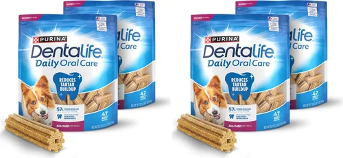 Miniatura 12 de DentaLife Daily Oral Care Golosinas para Perros para Perros Pequeños y Medianos, Golosina Dental Masticable para Refrescar el Aliento y Combatir