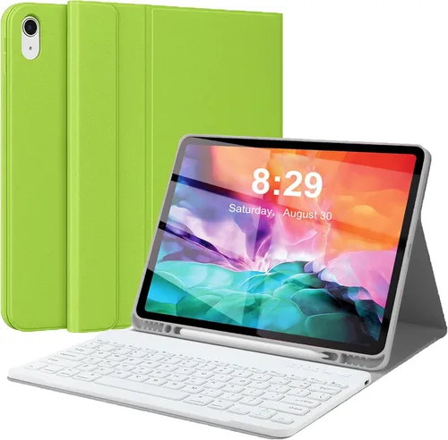 Miniatura 14 de Funda de teclado para iPad Pro de 12.9 pulgadas (modelo antiguo) 2015 1ª/2017 2ª generación - Teclado Bluetooth inalámbrico recargable, desmontable