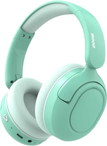 Miniatura 12 de MIDOLA Auriculares Bluetooth para niños, con cancelación activa de ruido, ligeros, inalámbricos, para niños, volumen limitado, 85/94 dB, plegables