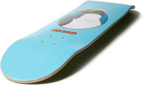 Miniatura 2 de [CCS] Graphic Skateboard Deck 7 Ply Maple Wood Professional Grade Adults, Kids, Teens, Youth Boys & Girls Pingüino de pájaros extraños