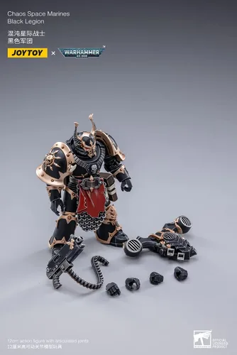 Miniatura 5 de Pipigirl JoyToy con licencia original de Warhammer 40K, figuras de acción de soldado a escala 1/18, modelos de guerrero extremo militar del ejército