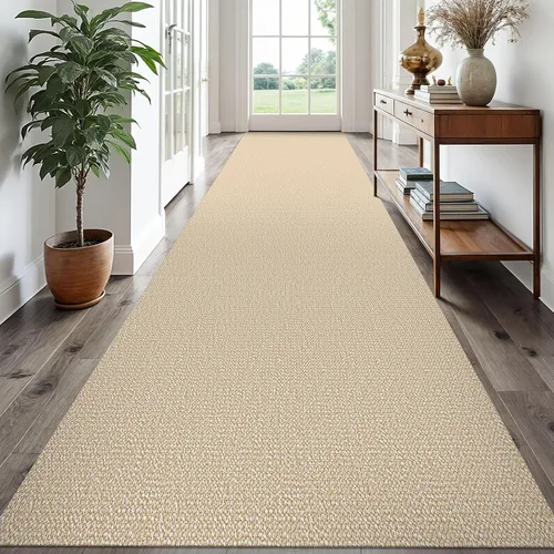 Miniatura 65 de EARTHALL Alfombra pequeña de 2 x 3 pies, lavable para entrada, antideslizante, trenzada, alfombra para puerta interior y exterior, alfombra tejida