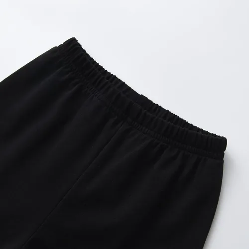 Miniatura 6 de Conjunto de sudadera con capucha de manga larga a rayas para bebés y niños pequeños