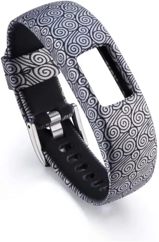 Miniatura 6 de Correa compatible con Garmin Vivofit 4, correa de repuesto para Garmin Vivofit 4 con cierres, pulsera de fitness, adecuada pequeña y grande