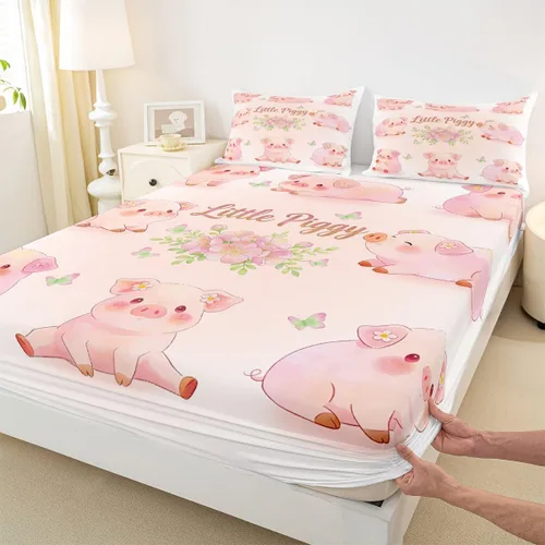 Miniatura 21 de Erosebridal Sábana bajera ajustable con estampado de fútbol, tamaño individual, para niños y niñas, juego de ropa de cama de juegos de pelota, funda