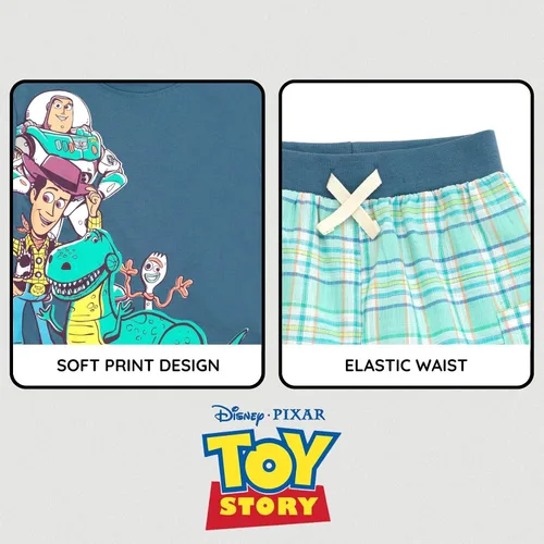 Miniatura 32 de Disney Conjunto de camiseta y pantalones cortos de Mickey Mouse para bebés y niños grandes