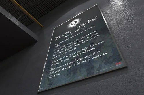 Miniatura 6 de Póster de Death Note de anime, pósteres de Deathnote de la serie Manga, póster genial para pared, 12 x 18 pulgadas