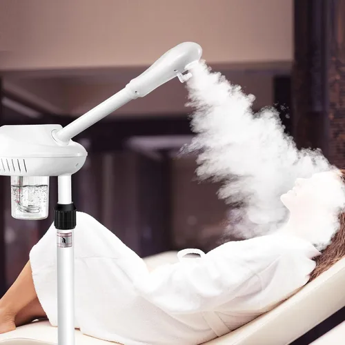 Miniatura 2 de Vaporizador Facial Profesional para Atomización, Humidificador, Atomizador, Altura y Ángulo Ajustables, Vaporizador Facial para Limpiar la Piel