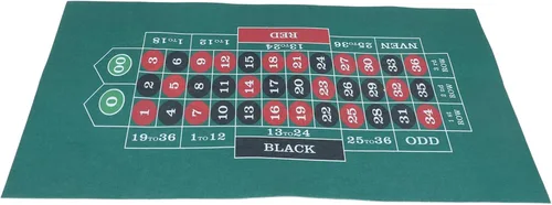 Poker Boarg - Tapete de mesa de juego impermeable plegable para juegos de póquer, tapete de fieltro, reuniones familiares, fiestas temáticas