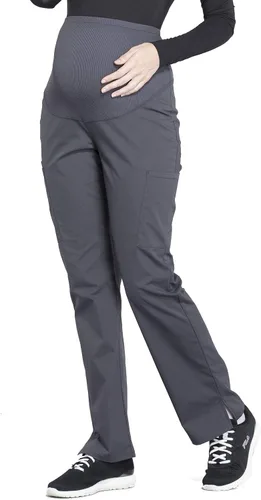 Miniatura 3 de Cherokee Pantalones de maternidad para mujer, ropa de trabajo profesional suave elástico WW220