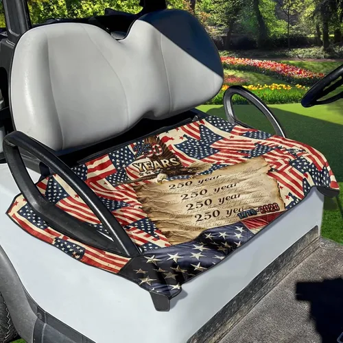 Miniatura 16 de AFPANQZ Toalla personalizada para cubierta de asiento de carrito de golf, añade tu texto, imagen, logotipo, nombre, protector de asiento de carrito