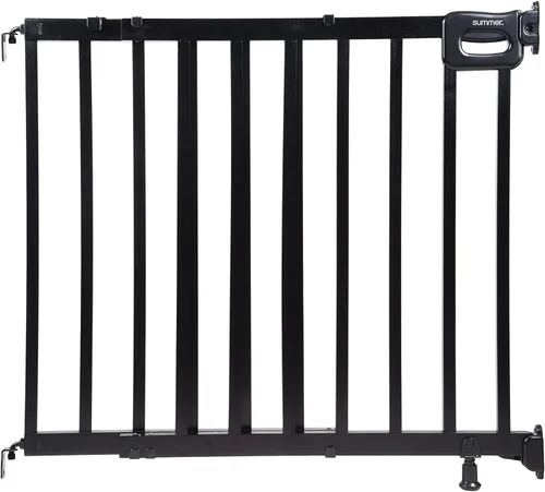 Summer Infant Escalera de lujo fácil de asegurar puerta de seguridad para mascotas y bebés, 30 pies a 48 pies de ancho, 32 pies de alto, instalar en