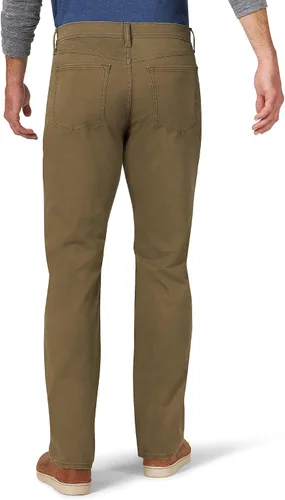 Miniatura 2 de Wrangler Authentics - Pantalón de sarga de corte recto para hombre