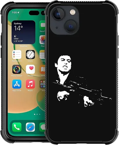 Miniatura 113 de Compatible con funda para iPhone 6 Plus/6s Plus,Bite Your Teeth Diseño de patrón asombroso, funda trasera dura de PC anti-arañazos y a prueba