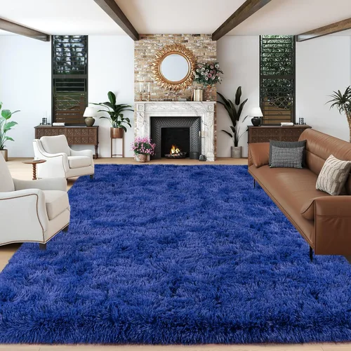 Miniatura 85 de Dssimo - Alfombra superesponjosa para la habitación, alfombra de área moderna, pequeña, suave y acogedora de felpa para niños, niñas y adolescentes