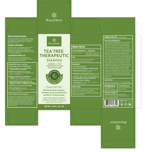 Miniatura 8 de Roycederm Champú y acondicionador antifúngico de árbol de té: solución completa para el cuidado del cuero cabelludo para foliculitis, cuero