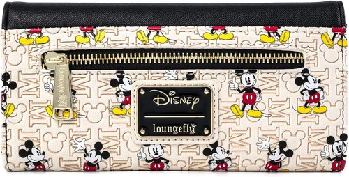 Miniatura 2 de Loungefly Disney Mickey Mouse Hardware - Cartera de piel sintética