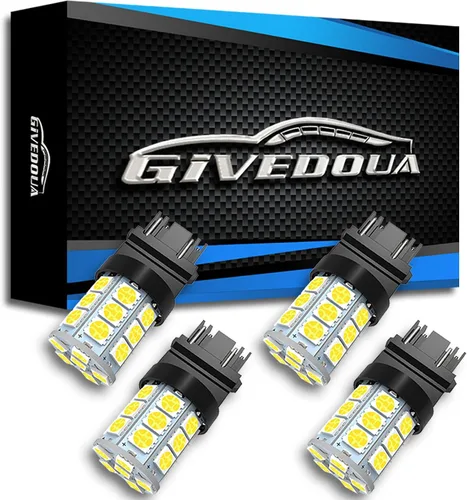 Miniatura 8 de Bombilla LED 3157 súper brillante 3156 3156A 3056 3057 4057 3157 4157 T25 para luces de freno, luces de marcha atrás de respaldo, luces traseras, 12