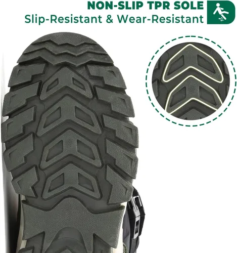 Miniatura 6 de Mishansha - Botas para la nieve para niño y niña, botas impermeables para el invierno, antideslizantes y cálidas para el clima frío