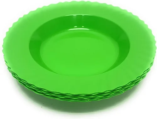 Miniatura 22 de Mintra Home Colección Curly (placa de 11.75 pulgadas, 6 unidades, verde azulado)