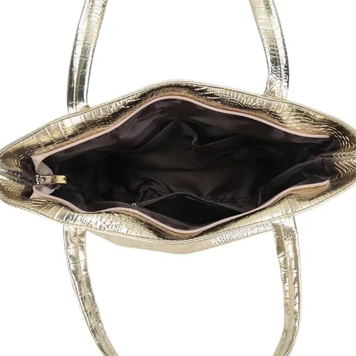 Miniatura 5 de Bolsos de mano para mujer, bolso de hombro de cuero a la moda, impermeable, bolso de mano con asa superior