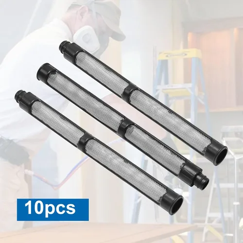 Miniatura 5 de Paquete de 10 filtros de pistola de pulverización sin aire 287032 adecuados para pistola de pulverización Graco Filtro 60 malla
