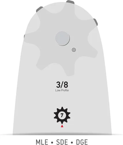 Miniatura 6 de Oregon 27856 Barra guía de 14 pulgadas y cadena AdvanceCut S52 para motosierra, se adapta a Echo, Craftsman, Homelite, Poulan y más