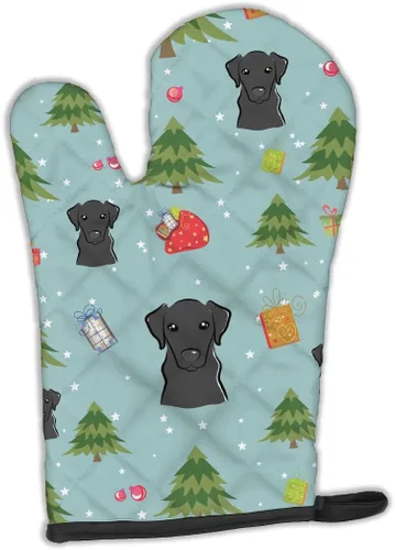 Miniatura 161 de Caroline's Treasures BB4020OVMT Dog House Collection Border Collie - Guante de horno grueso resistente al calor para sartenes calientes y horno