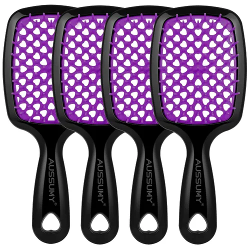 Miniatura 18 de 2 Pack Cepillo para Desenredar con Ventilación - Cepillo Desenredante con Cerdas Suave para Cabello Sin Enredos - Ideal para Cabello Natural