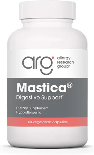 Allergy Research Group ARG Mastica Soporte digestivo – Apoya la comodidad digestiva – Ofrece 1000 mg de resina de goma de masilla Chios por porción