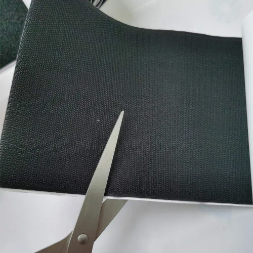 Miniatura 3 de Cinta autoadhesiva de sujeción de gancho y bucle de 6 pulgadas de ancho, tiras resistentes de 1 yarda (negro, 6 pulgadas x 1.1 yarda)