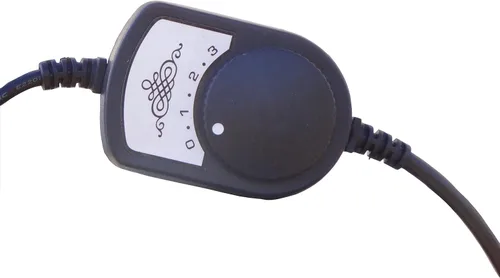 Miniatura 5 de Hydromist Ventilador oscilante de pared para exteriores, control de cable de 3 velocidades, hoja de ventilador de resina dura con soporte de montaje