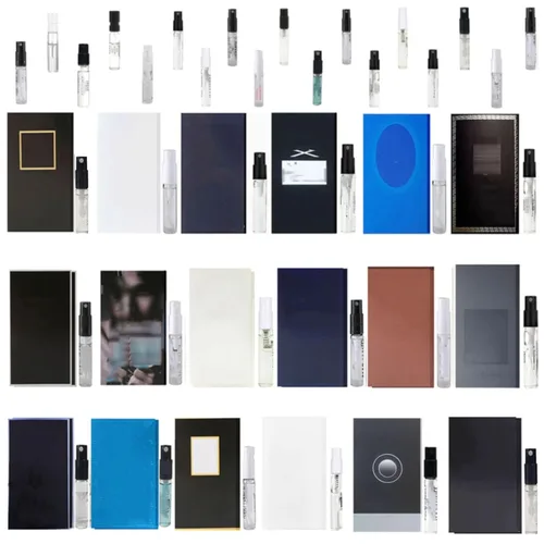 Juegos de muestras de colonia para hombre, muestras de colonia de diseñador para hombres, colección de perfumes de fragancia de lujo para trabajo,