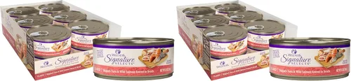 Miniatura 23 de Wellness CORE Signature Selects - Alimento húmedo enlatado triturado para gatos adultos, natural, rico en proteínas, sin granos, receta de entrada