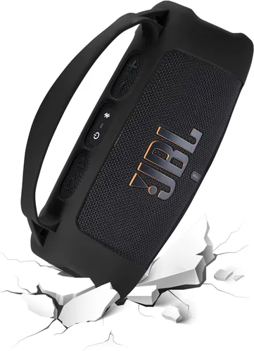 Miniatura 4 de Funda de silicona para JBL Charge 5 Wi-Fi portátil inalámbrico altavoz/Charge 5 Altavoz Bluetooth, para JBL Charge 5 Wi-Fi/Charge 5 Bolsa de hombro