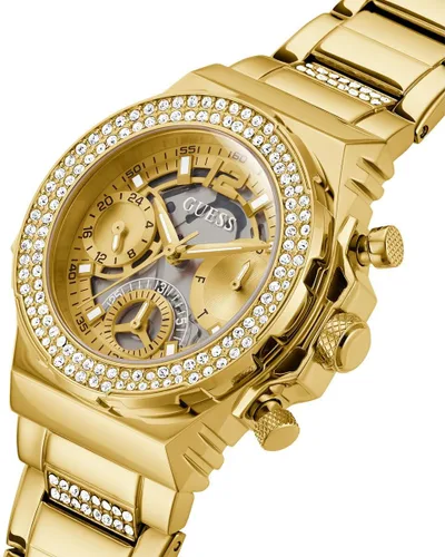 Miniatura 5 de GUESS Ladies 36mm Watch - Turquoise Strap Turquoise Dial Gold Tone Case