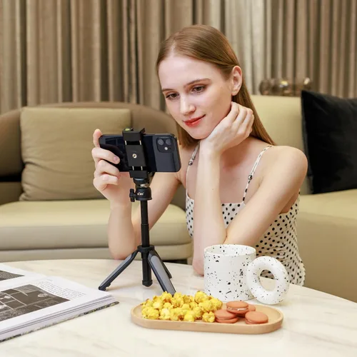 Miniatura 2 de KIWIFOTOS Extensión de trípode para cámara con varilla para selfie para Sony ZV1F ZV1 RX100VII RX100VA A6400 A6300 A6600 Fujifilm X100VI, X100V