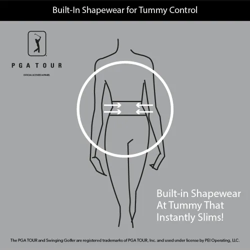Miniatura 3 de PGA TOUR Pantalón de golf para mujer con control de abdomen (talla XS-5X)