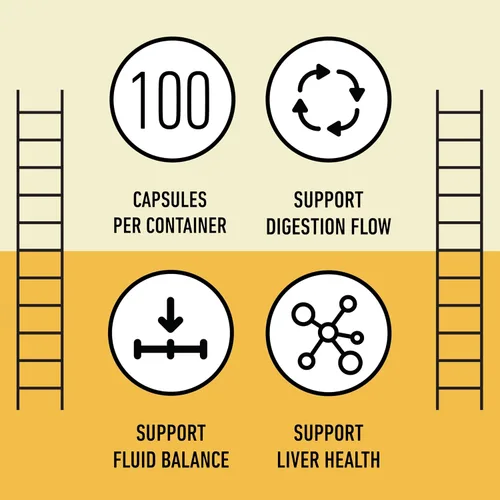 Miniatura 8 de Complete Natural Products Cápsulas de raíz de diente de león puras y orgánicas - Cápsulas de 600 mg 100 píldoras Raíz de diente de león seca