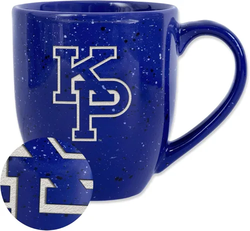 Miniatura 352 de Rico Industries NCAA Virginia Tech Hokies Maroon - Taza de café de cerámica grabada con láser, color del equipo, 16 onzas
