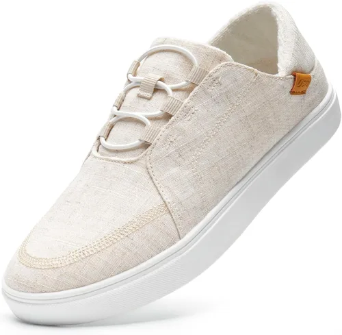 STQ Womens Slip On Casual Shoes for Women Lightweight Canvas Sneakers Memory Foam Loafers Shoes