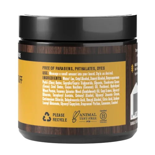 Miniatura 9 de Every Man Jack Mantequilla para Barba - Fragancia Sutil de Sándalo - Hidrata y Estiliza las Barbas Secas y Rebeldes Mientras Alivia la Picazón