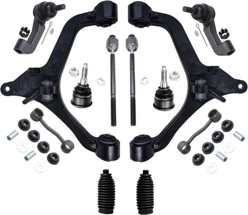Miniatura 39 de Detroit Axle - Kit de suspensión delantera de 12 piezas para Mercury Grand Marquis Ford Crown Victoria Town Car 2003-2011, 2 brazos de control