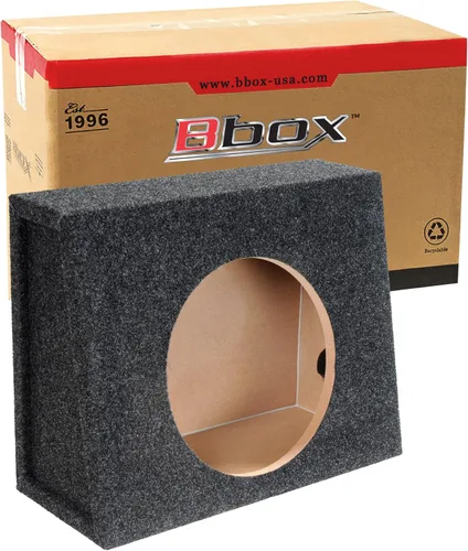 Atrend Bbox Caja de subwoofer sellada de 12 pulgadas - Cajas de subwoofer y carcasas para automóvil - Caja de subwoofer prémium fabricada en Estados
