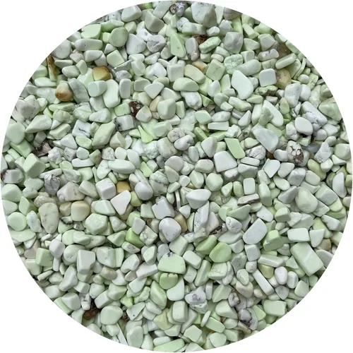 Miniatura 13 de GAF TREASURES Chips de piedras preciosas de jade semi nefrita natural, de 0.5 libras, mini cristales triturados, chips de cristal sin perforar