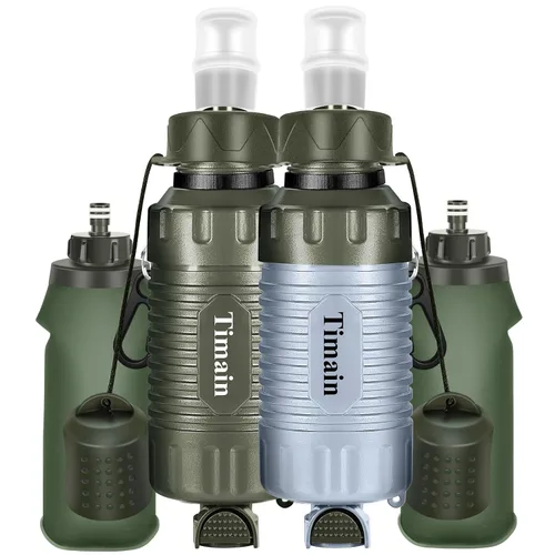 Miniatura 8 de Timain Filtro de agua personal portátil, filtro de agua con pajilla, equipo de supervivencia para preparación de emergencia, actividades al aire